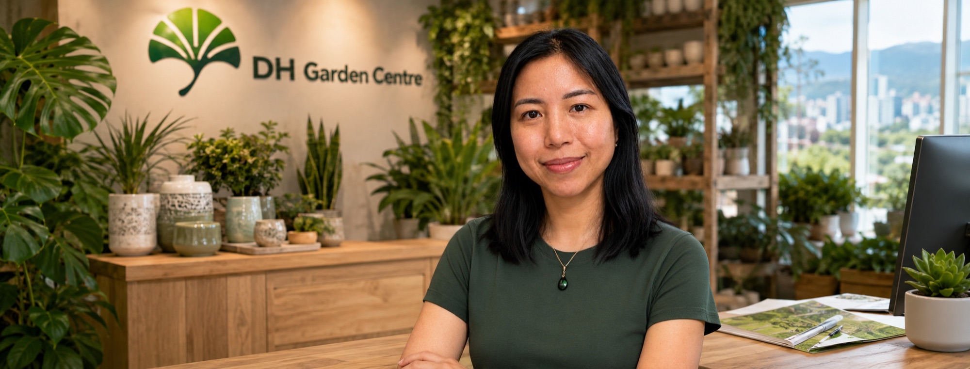 Jasmine Tran at DH Garden Centre, Vancouver