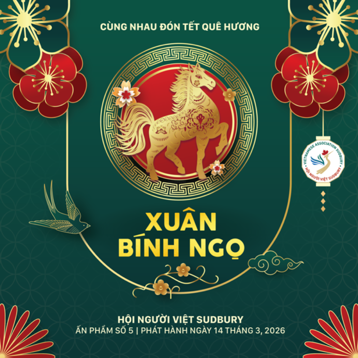 Tết newspaper cover — Xuân Bính Ngọ, Vietnamese Association of Sudbury, Ontario